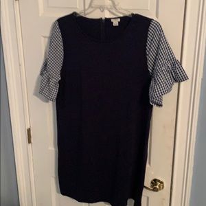 Navy t-shirt dress